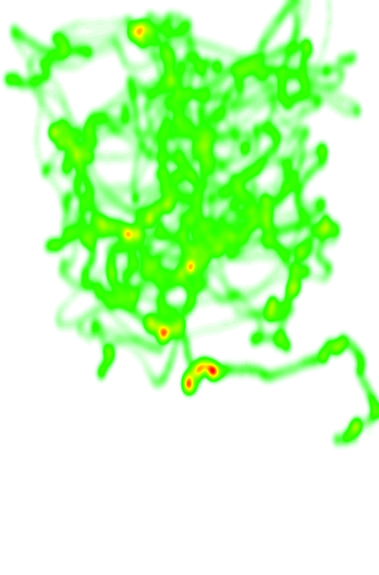 First half heat map for Bath City U18