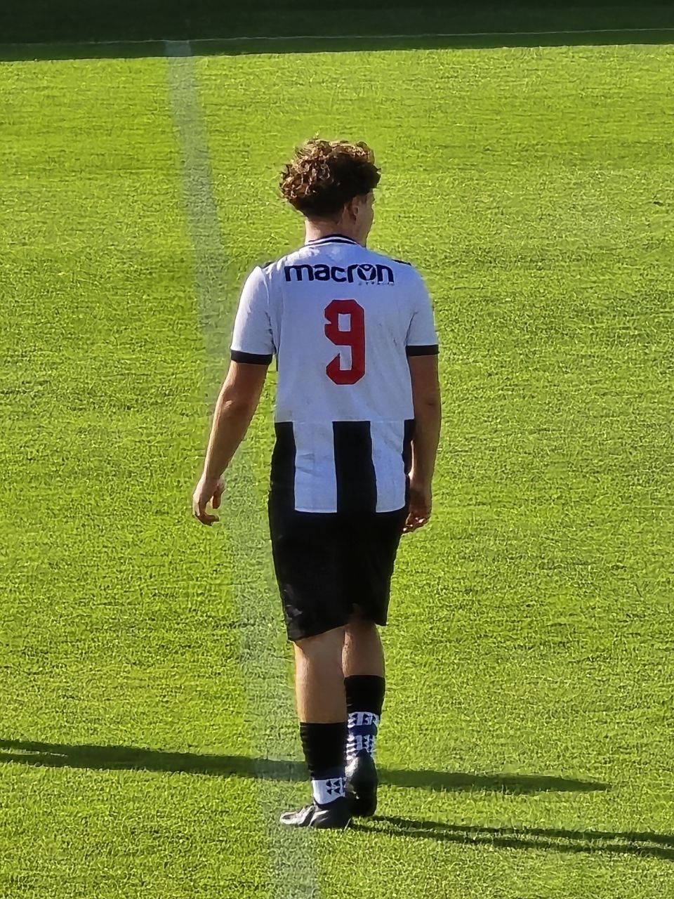 Number 9 on the pitch
